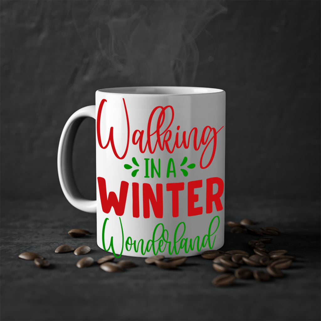 Walking in a Winter Wonderland 436#- winter-Mug / Coffee Cup