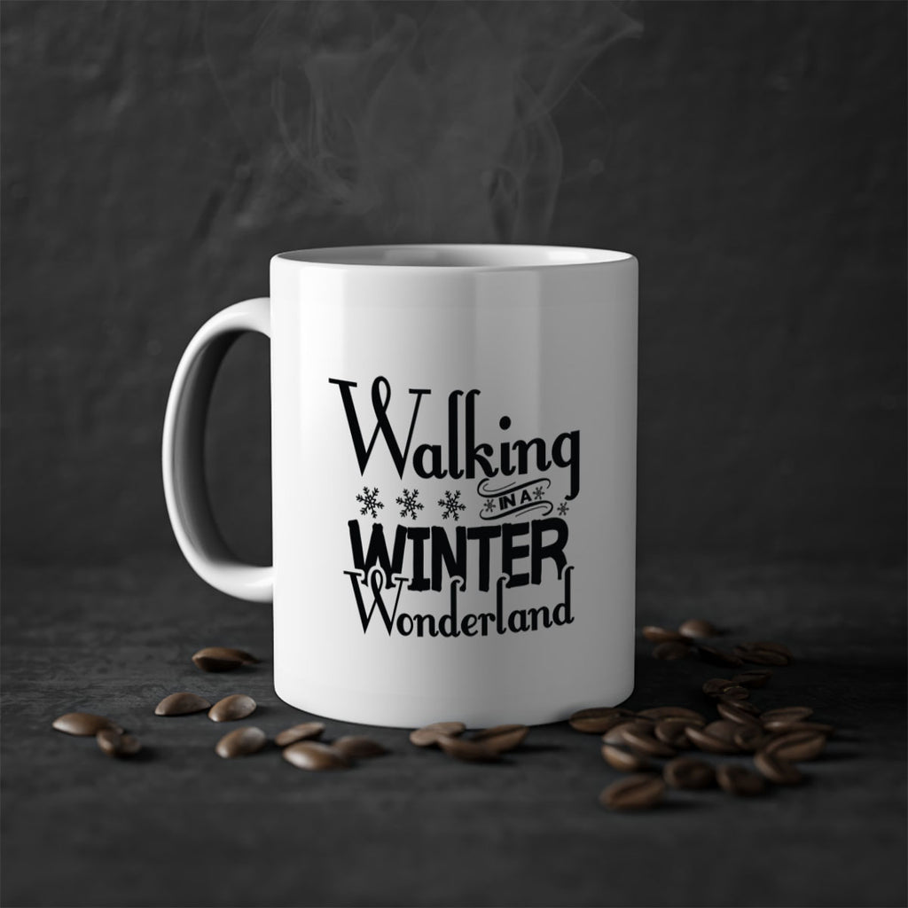 Walking in a Winter Wonderland 437#- winter-Mug / Coffee Cup