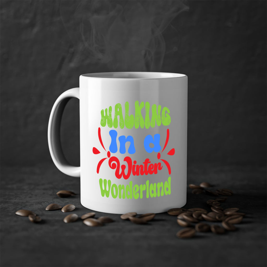 Walking in a winter wonderland 439#- winter-Mug / Coffee Cup