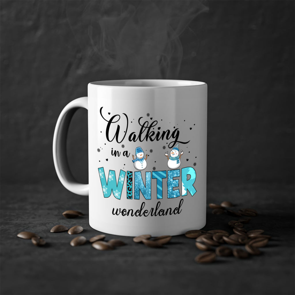 Walking in a winter wonderland 443#- winter-Mug / Coffee Cup