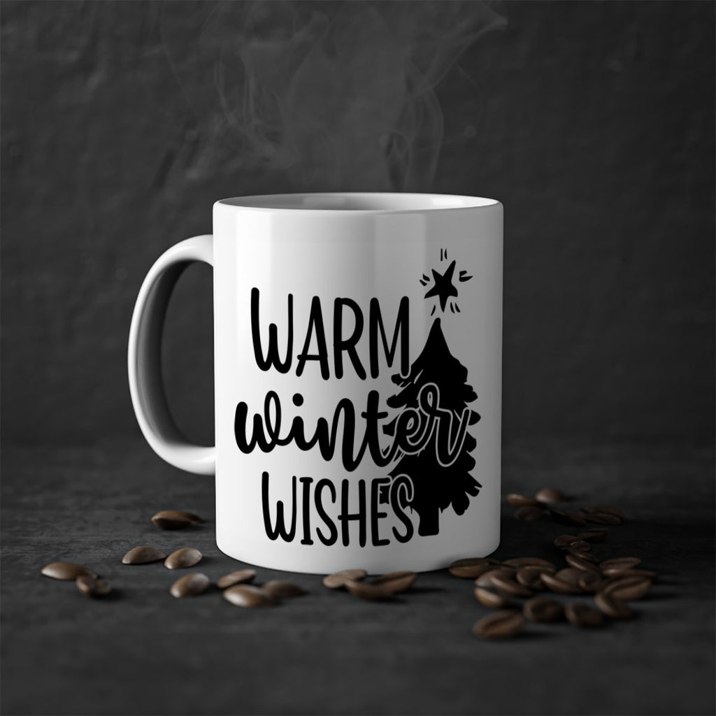 Warm Winter Wishes 451#- winter-Mug / Coffee Cup