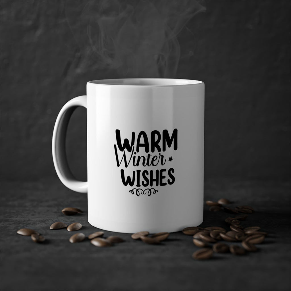 Warm Winter Wishes 453#- winter-Mug / Coffee Cup