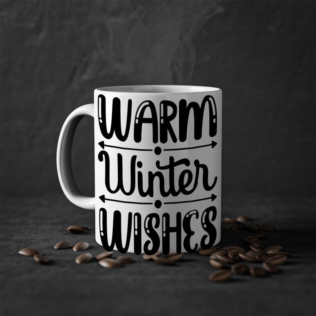 Warm Winter Wishes 463#- winter-Mug / Coffee Cup