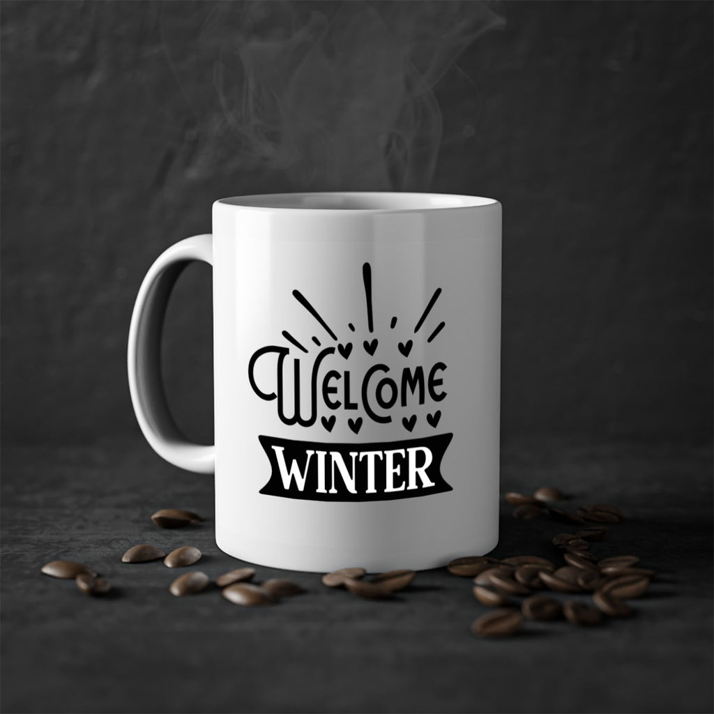 Welcome Winter 472#- winter-Mug / Coffee Cup