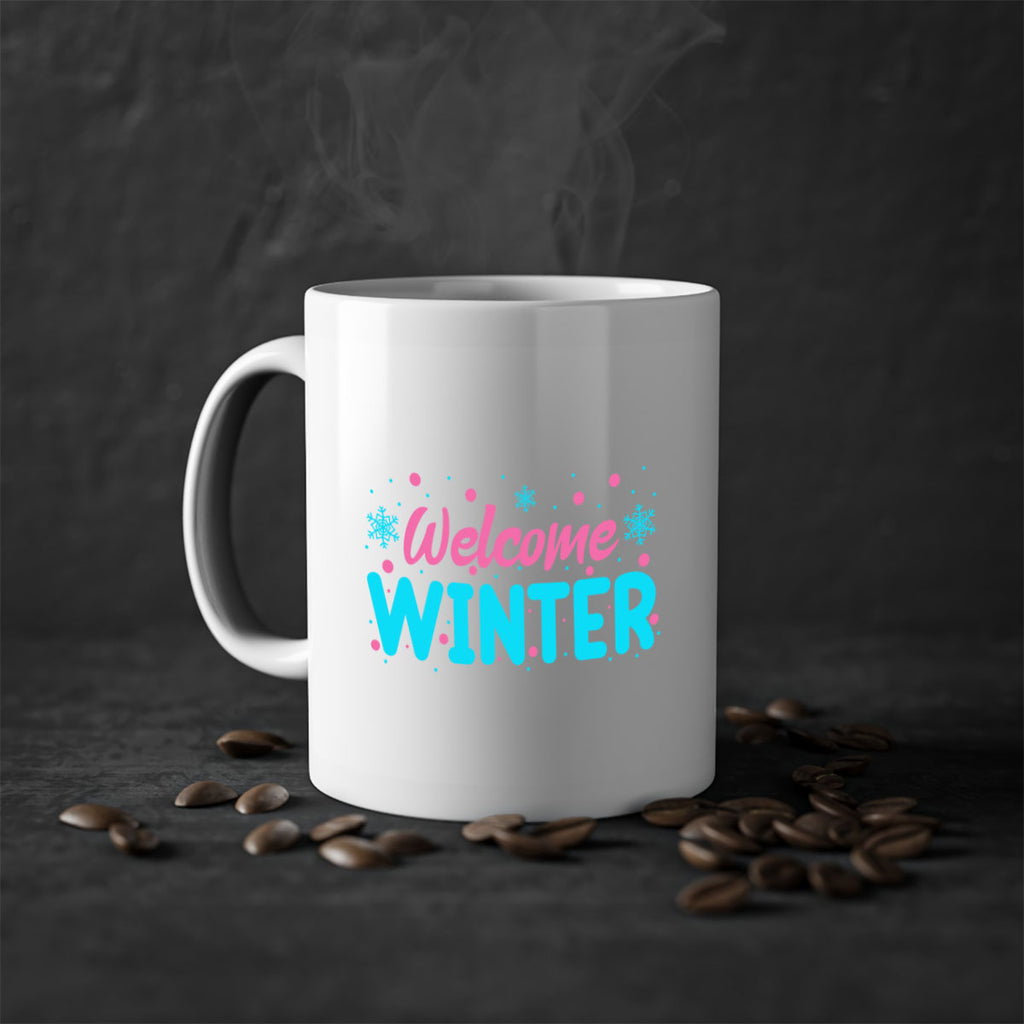 Welcome Winter 479#- winter-Mug / Coffee Cup