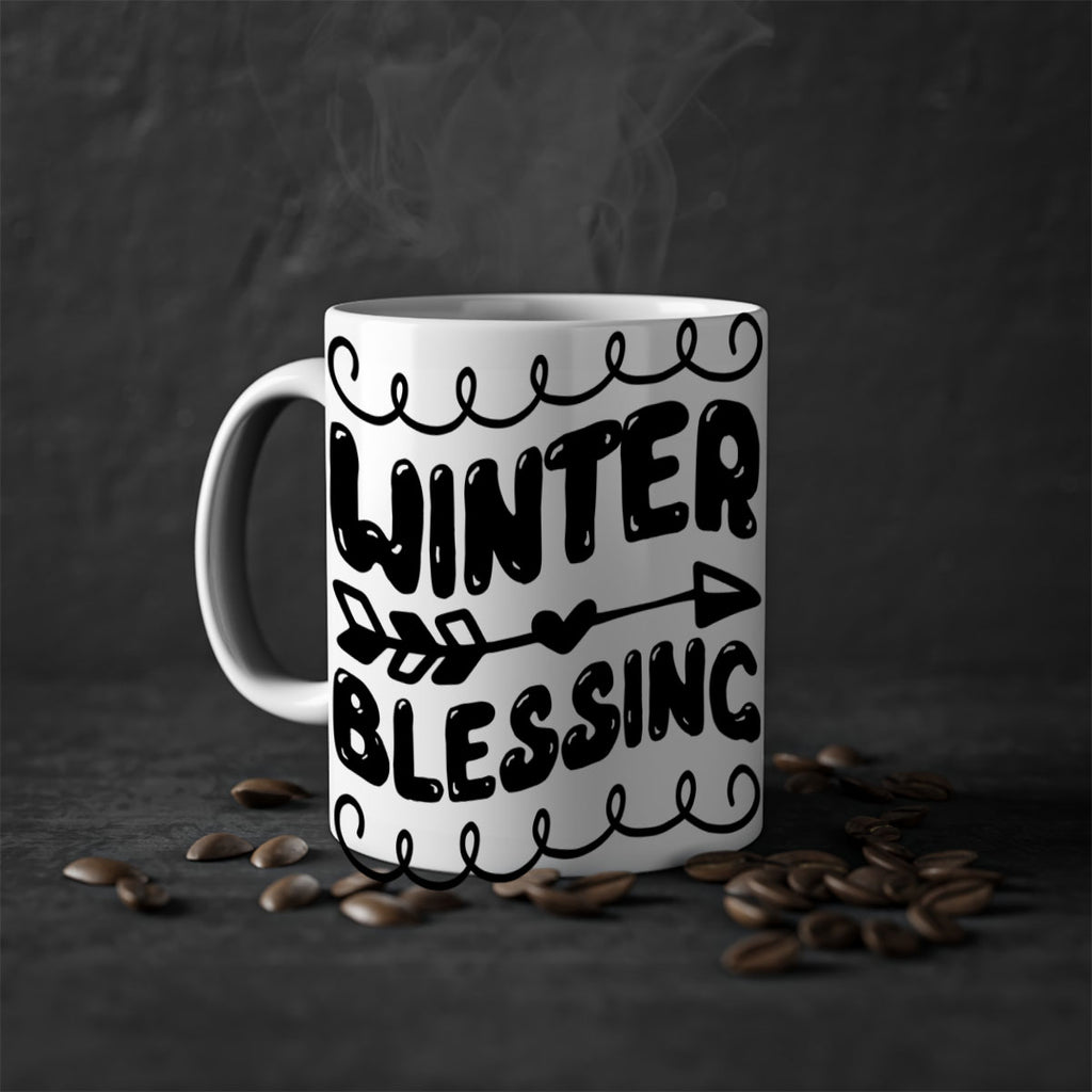 Winter Blessing 545#- winter-Mug / Coffee Cup