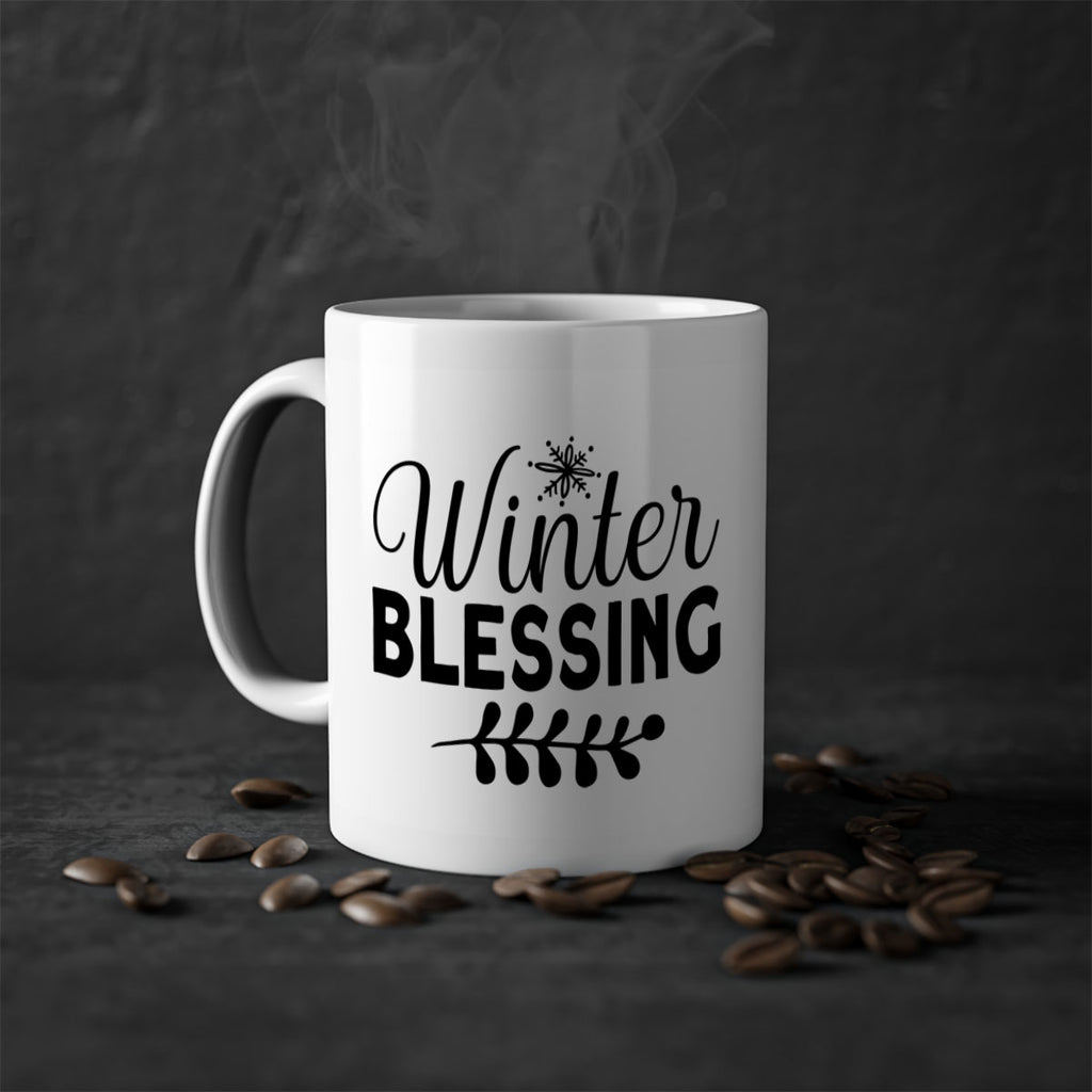 Winter Blessing488#- winter-Mug / Coffee Cup