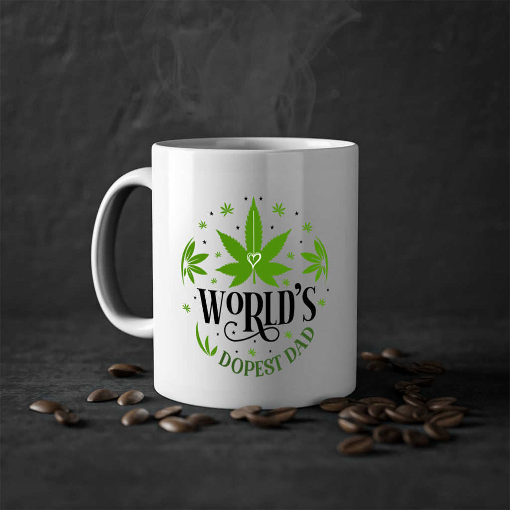 Worlds Dopest Dad 305#- marijuana-Mug / Coffee Cup