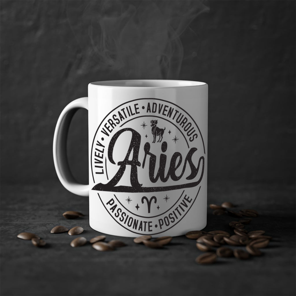 aries 102#- zodiac-Mug / Coffee Cup