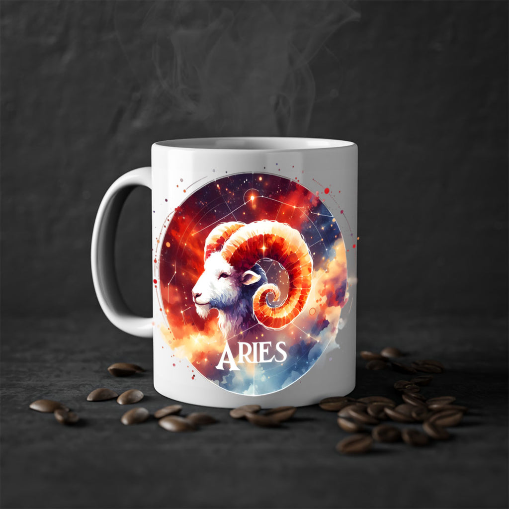 aries 128#- zodiac-Mug / Coffee Cup