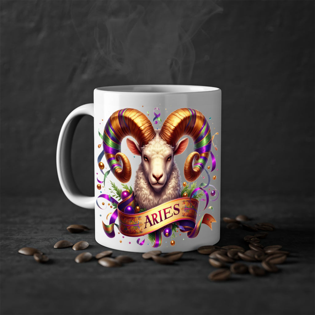 aries 136#- zodiac-Mug / Coffee Cup