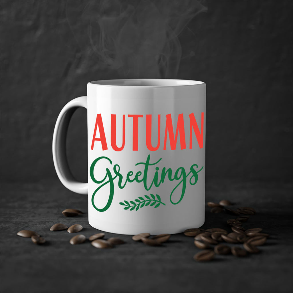 autumn greetings 14#- fall-Mug / Coffee Cup