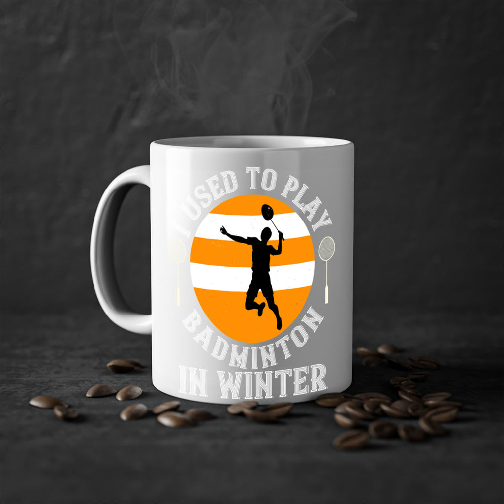 badmintonI used to playin winter 2333#- badminton-Mug / Coffee Cup