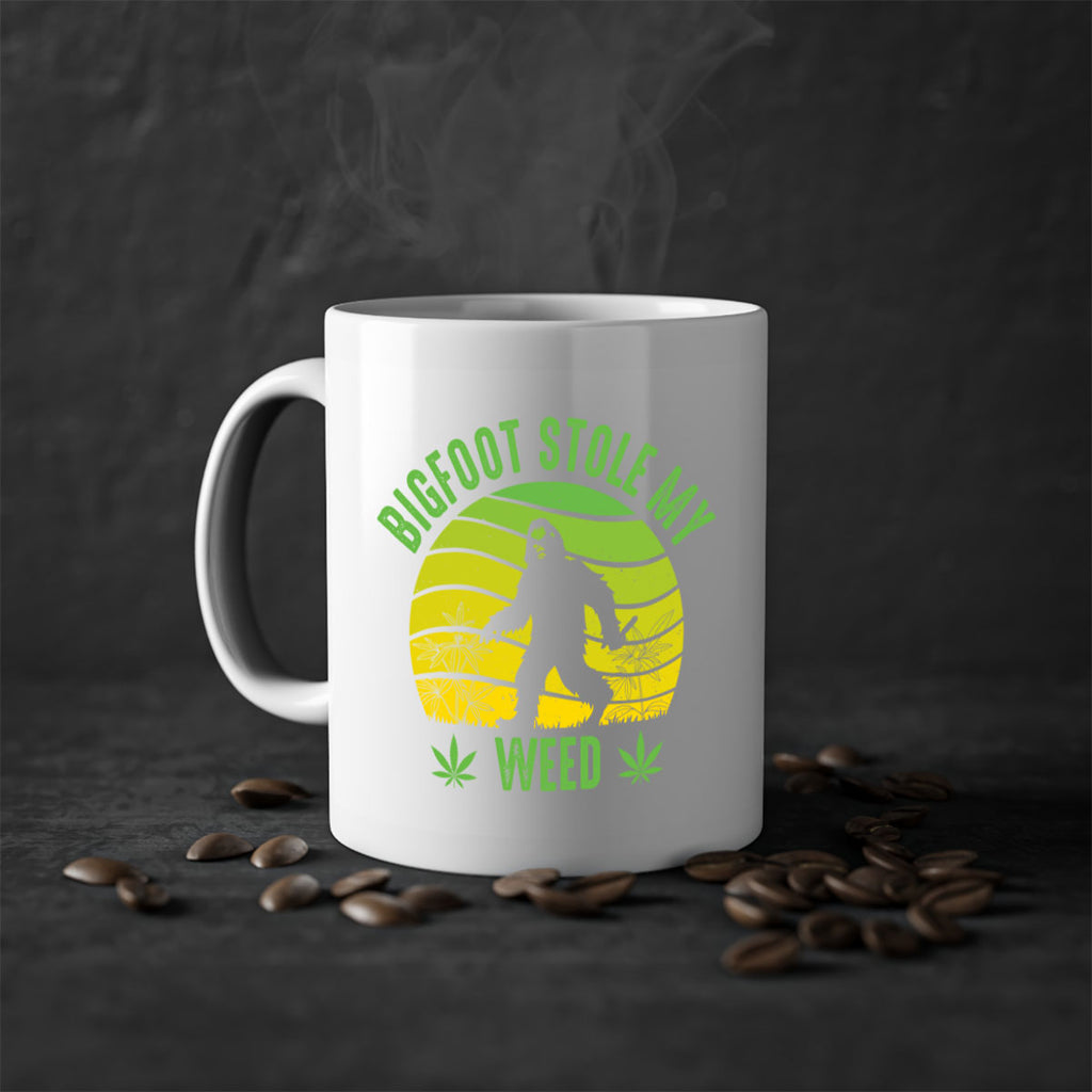 bigfoot stole my weed 15#- marijuana-Mug / Coffee Cup