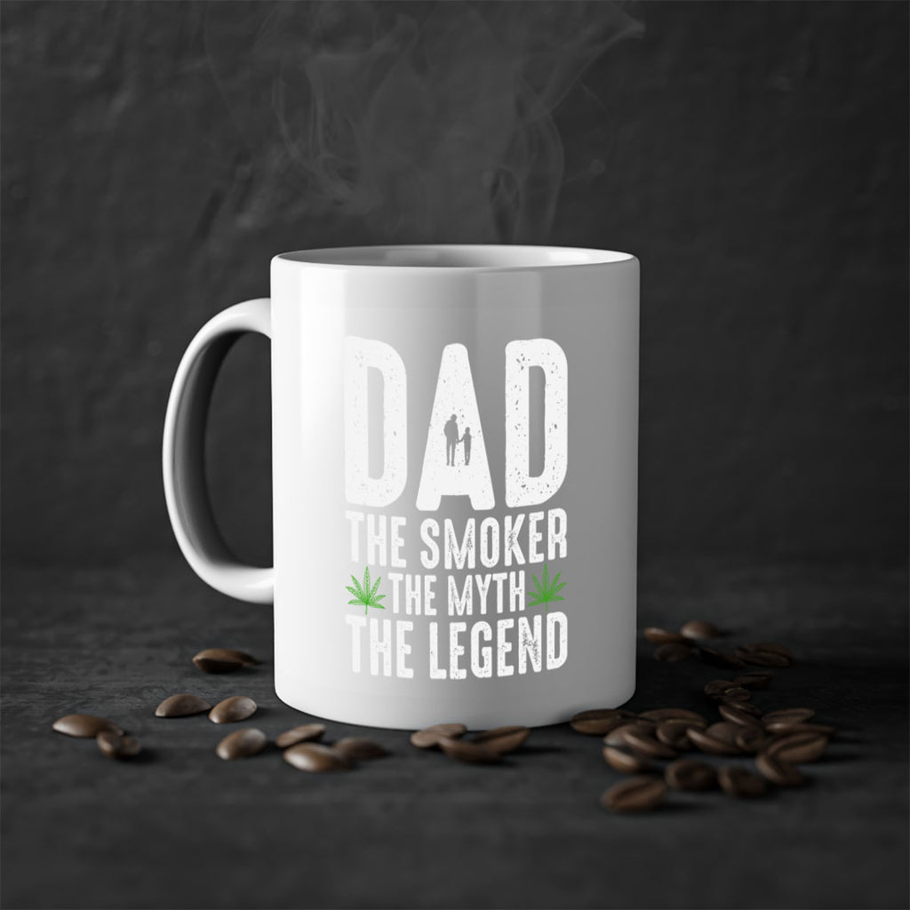 dad the smoker the myth the legend 66#- marijuana-Mug / Coffee Cup