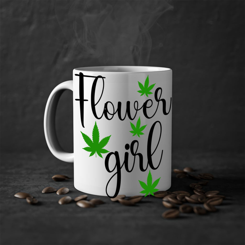 flower girl cannabis 84#- marijuana-Mug / Coffee Cup