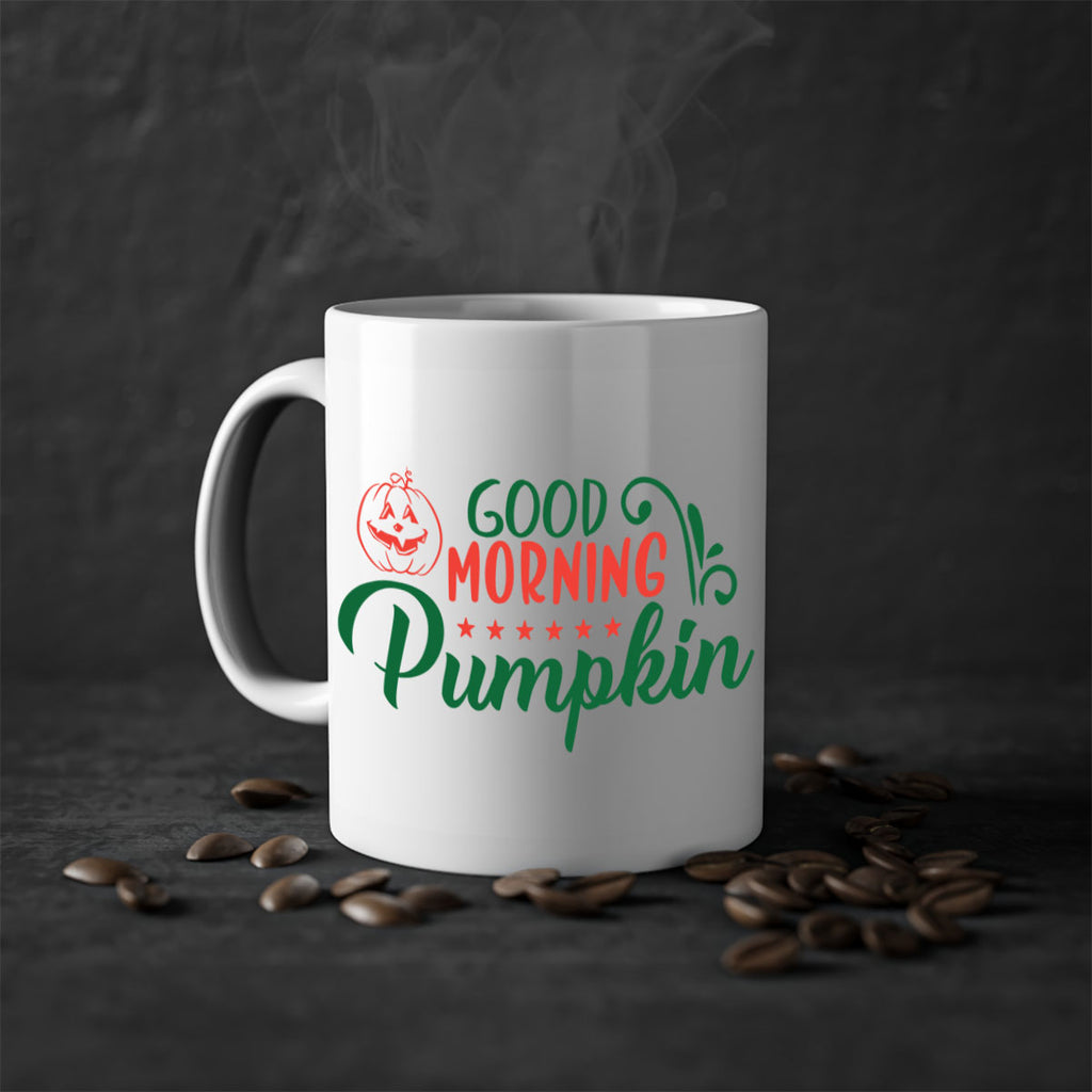 good morning pumpkin 208#- fall-Mug / Coffee Cup