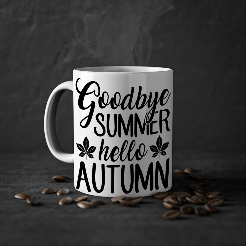 goodbye summer hello autumn 213#- fall-Mug / Coffee Cup