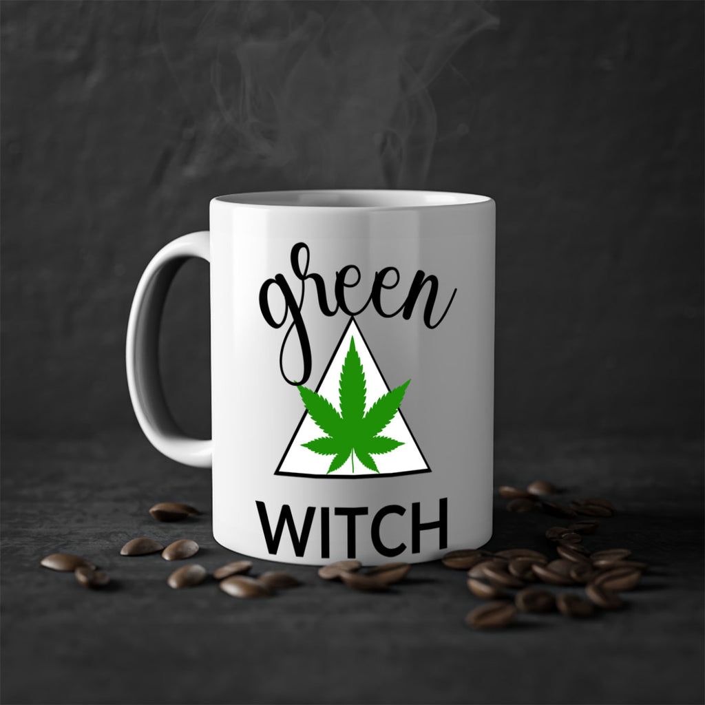 green cannabis with 98#- marijuana-Mug / Coffee Cup