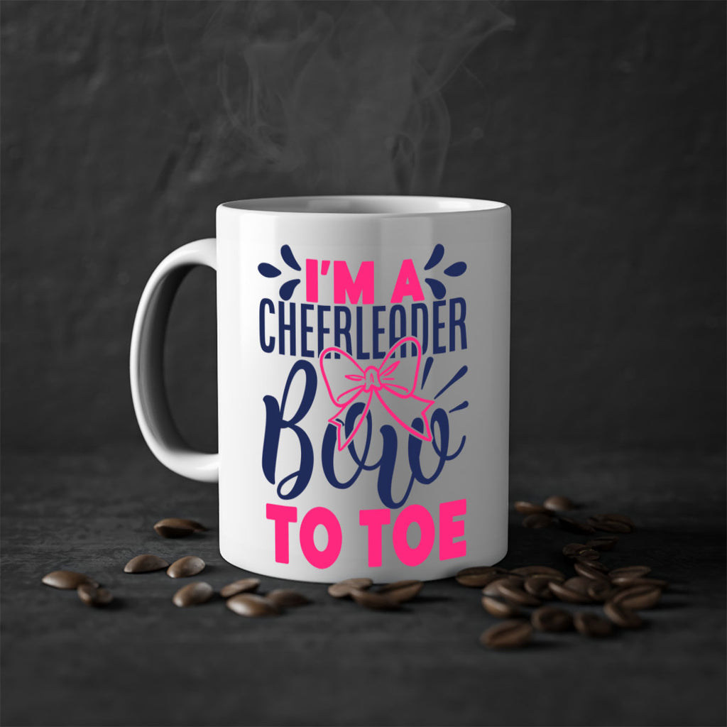 im a cheerleader bow to toe 1744#- cheer-Mug / Coffee Cup