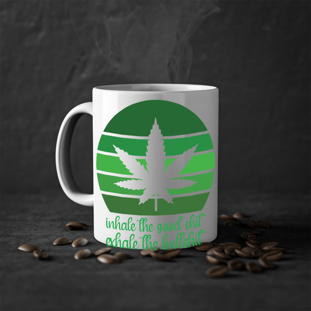 inhale the good stuff 151#- marijuana-Mug / Coffee Cup