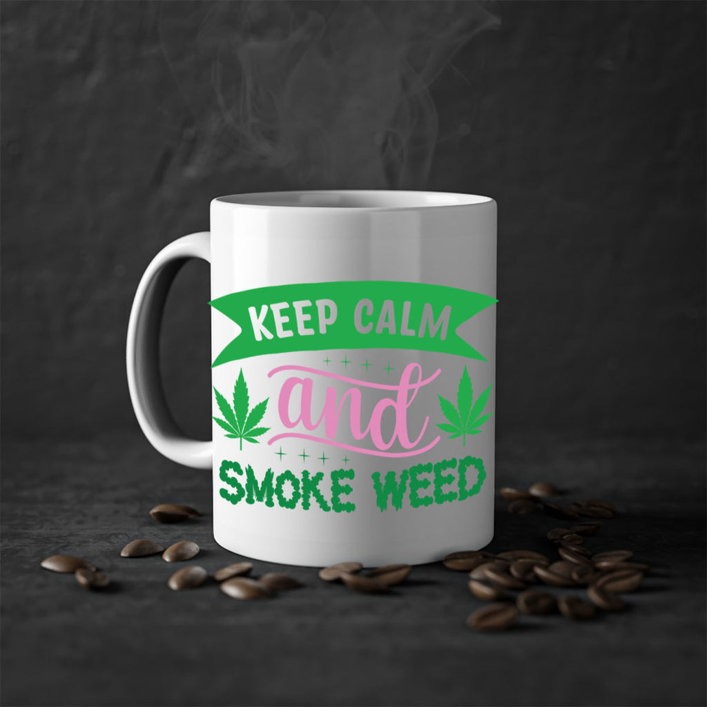 keep calm and smoke weed 170#- marijuana-Mug / Coffee Cup