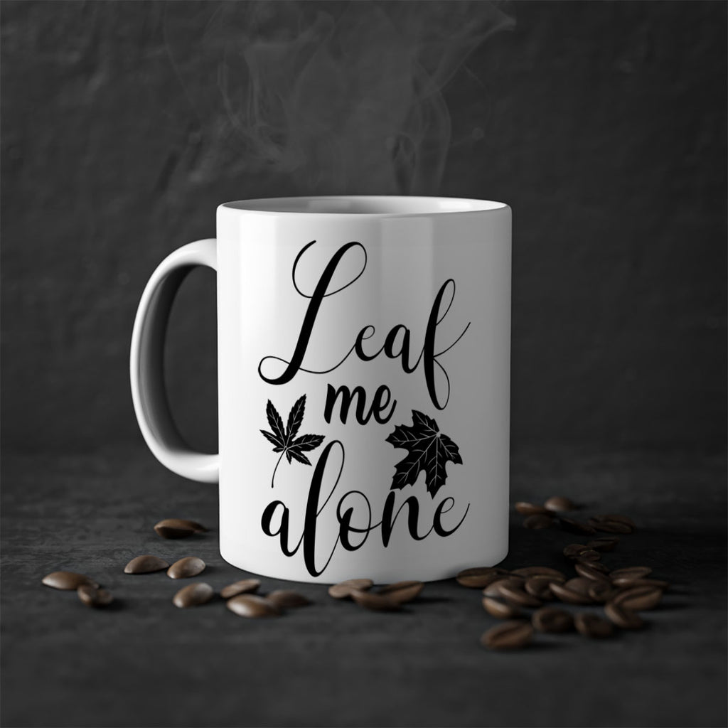 leaf me alone 387#- fall-Mug / Coffee Cup
