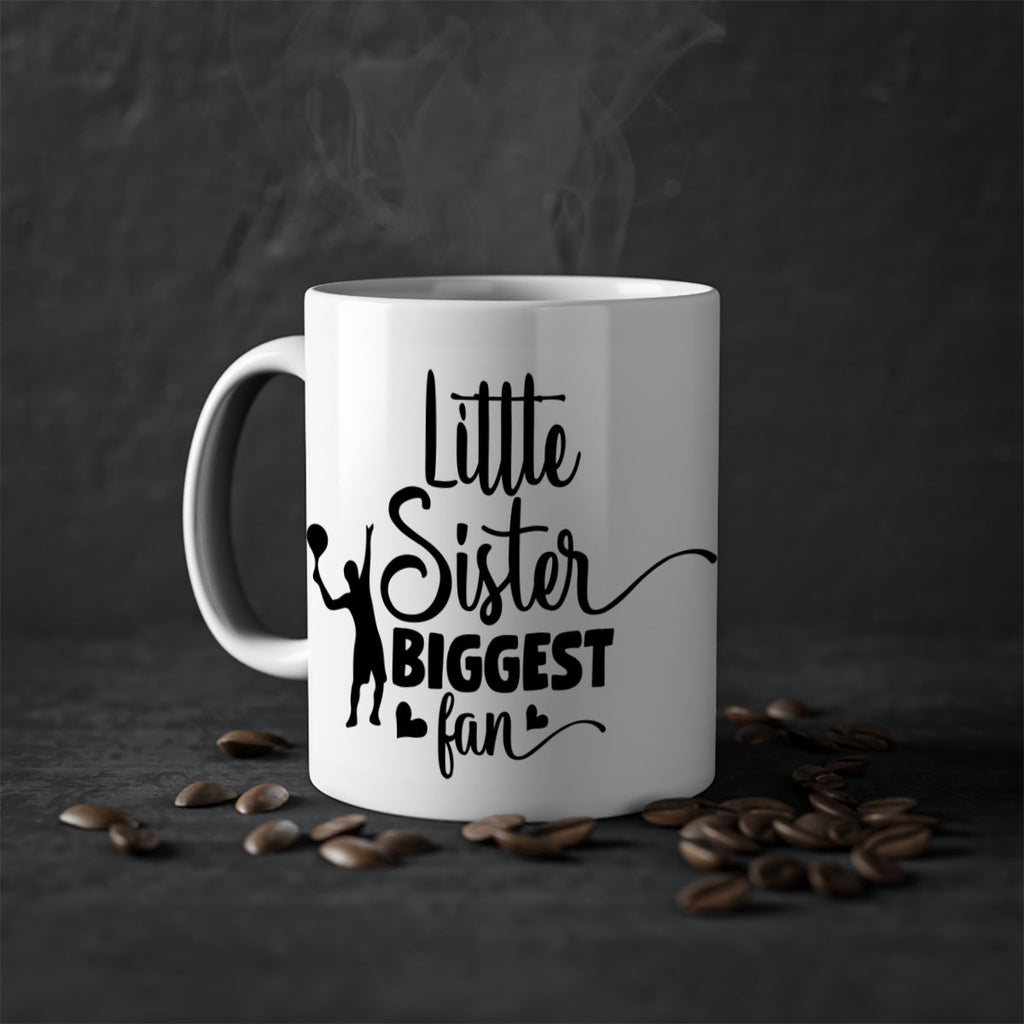 little sister biggest fan 862#- tennis-Mug / Coffee Cup
