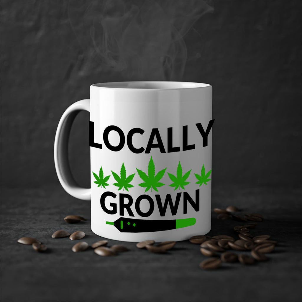 locally grown weed 185#- marijuana-Mug / Coffee Cup