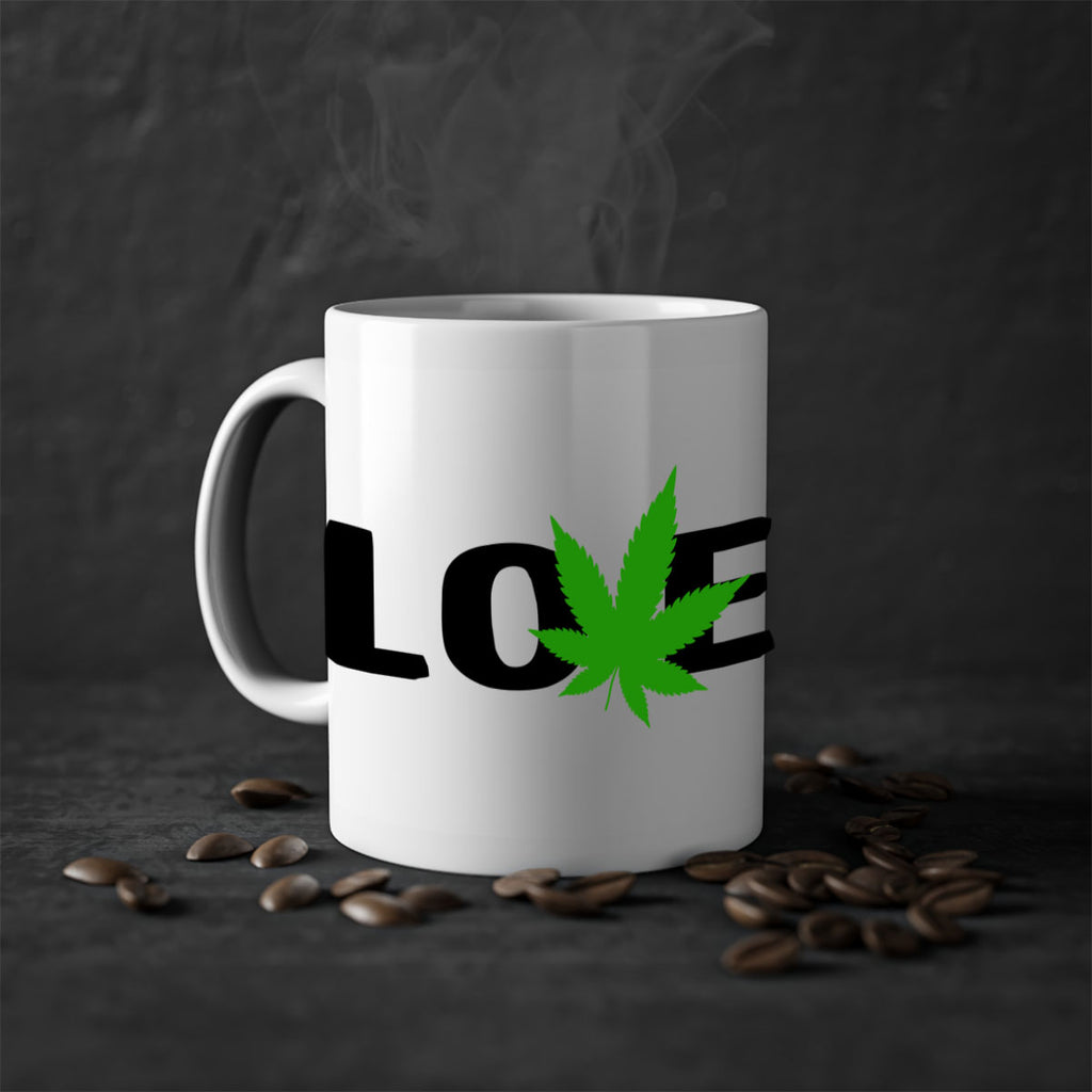 love cannabis 190#- marijuana-Mug / Coffee Cup