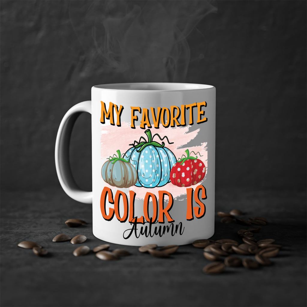 my favorite color is autumn 436#- fall-Mug / Coffee Cup