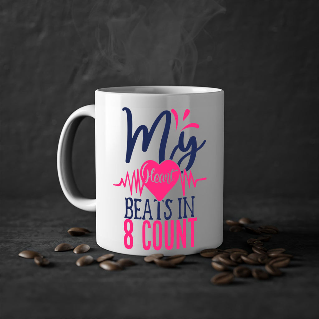 my heart beats in count 1740#- cheer-Mug / Coffee Cup