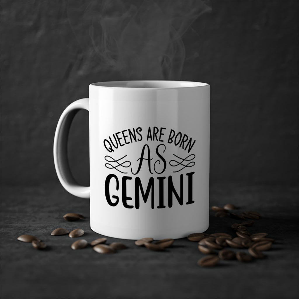queens are born as gemini 392#- zodiac-Mug / Coffee Cup