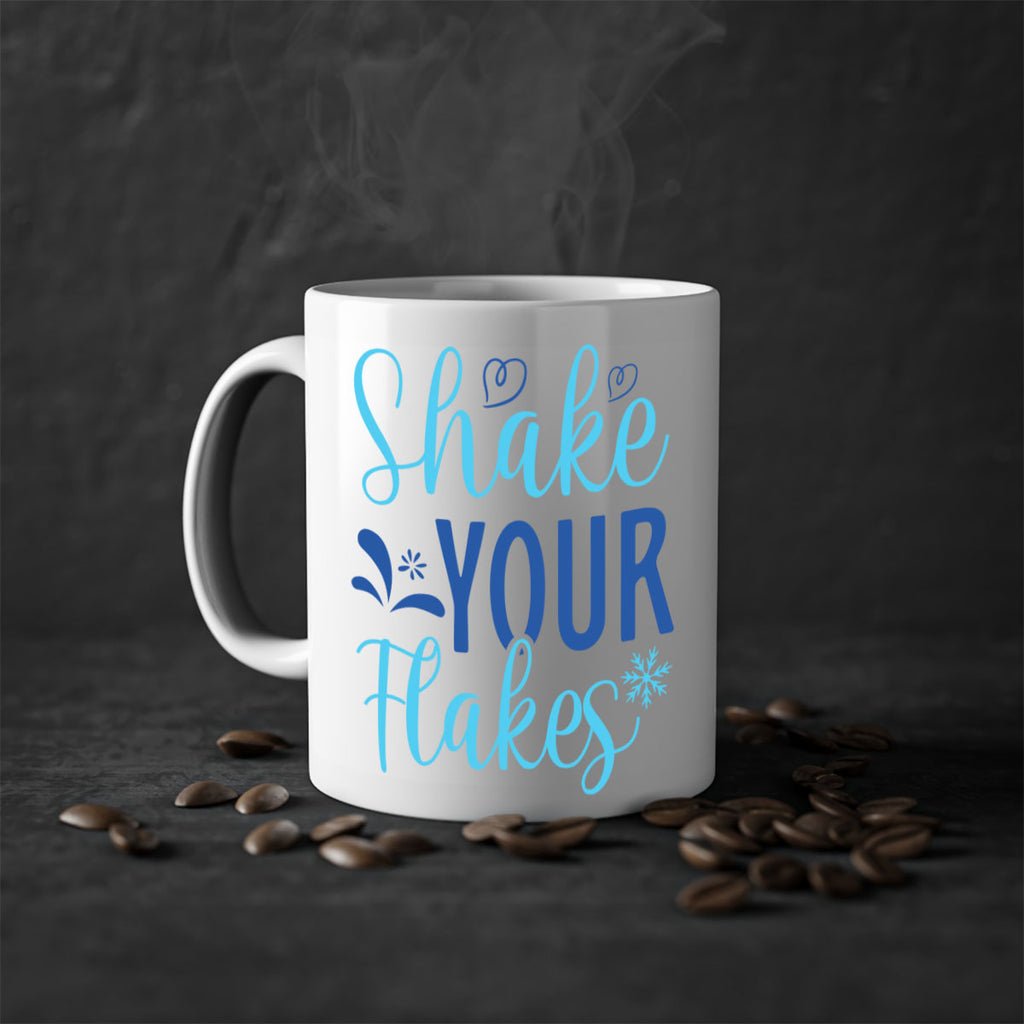 shake your flakes 359#- winter-Mug / Coffee Cup