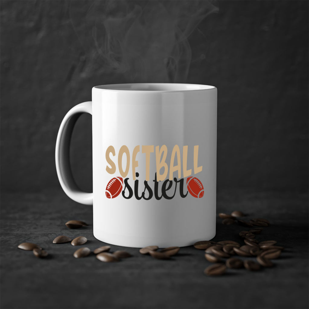 softball sister 2272#- softball-Mug / Coffee Cup