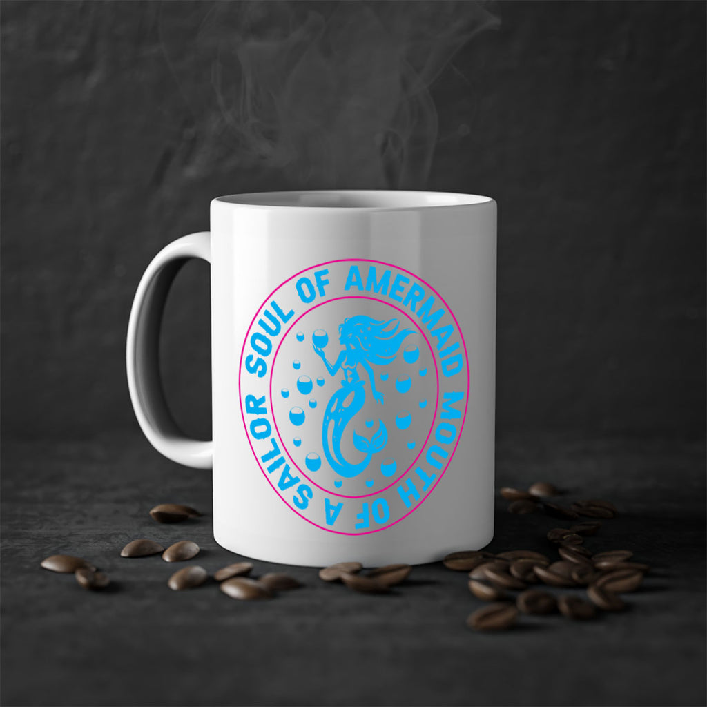 soul of a mermaid mouth of a sailor 621#- mermaid-Mug / Coffee Cup