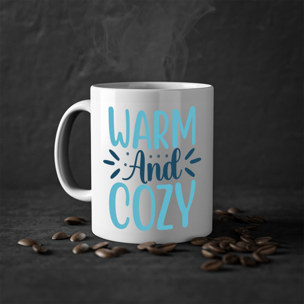 warm and cozy 445#- winter-Mug / Coffee Cup