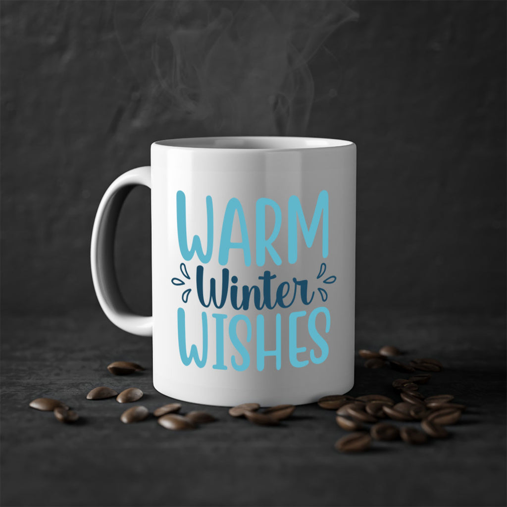 warm winter wishes 455#- winter-Mug / Coffee Cup