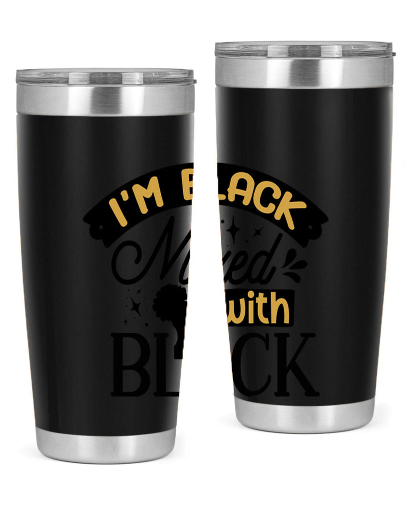 Im black mixed with black Style 30#- women-girls- Tumbler