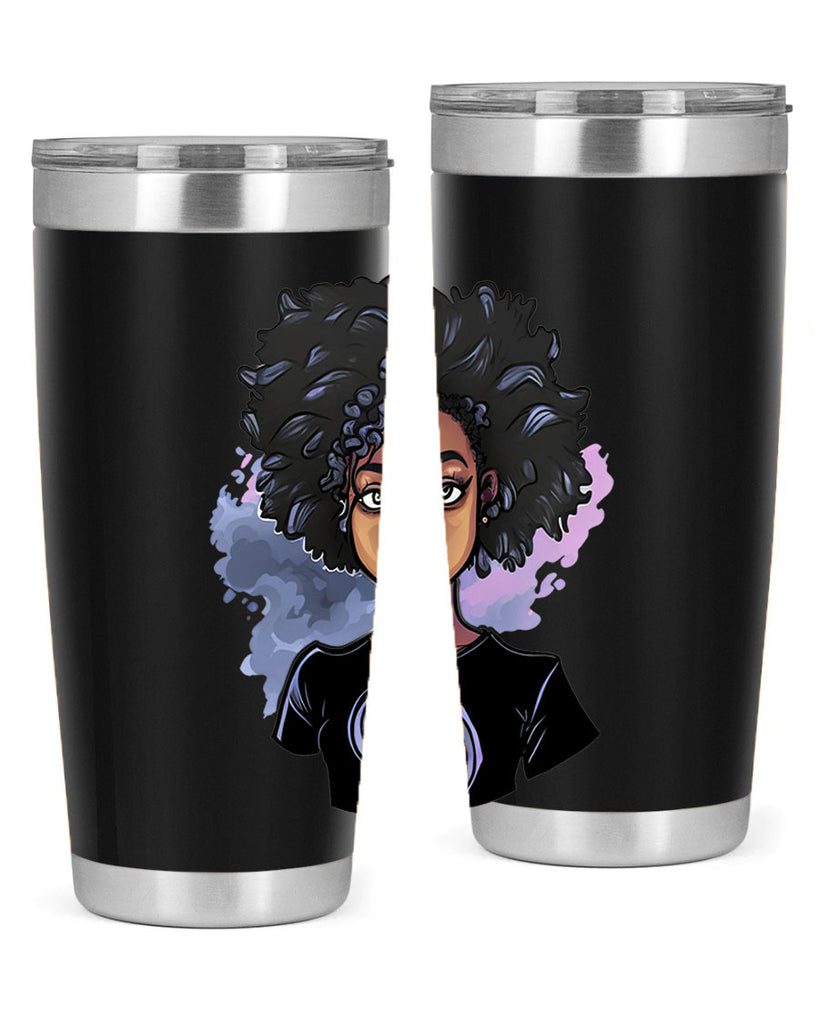 Sparkling Black Girl Design 1#- women-girls- Tumbler