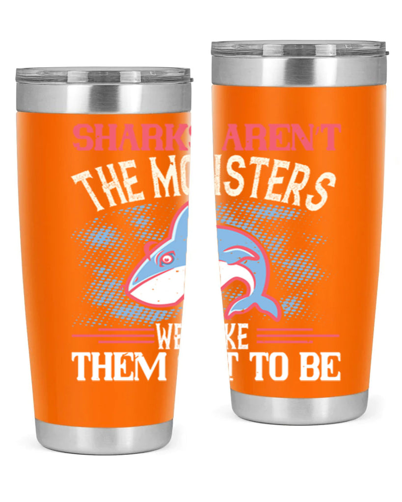 Sharks aren’t the monsters we make them out to be Style 24#- shark  fish- Tumbler