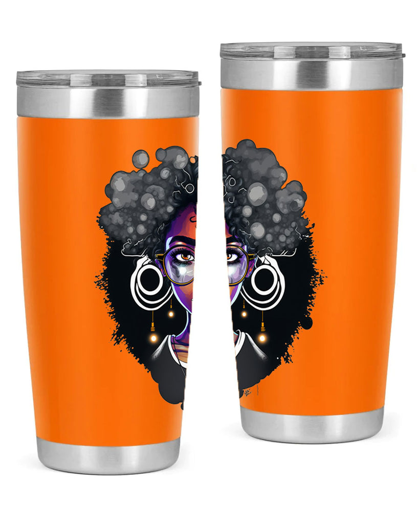 Sparkling Black Girl Design 10#- women-girls- Tumbler