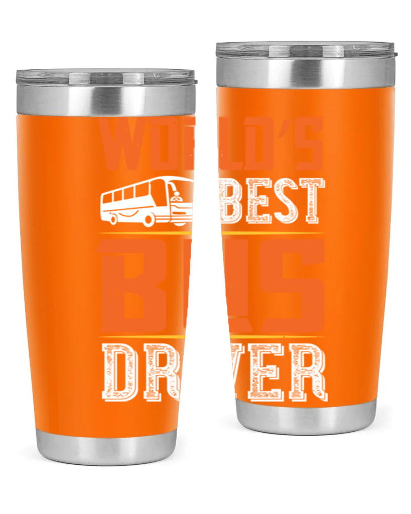 world’s best bus driver Style 4#- bus driver- tumbler