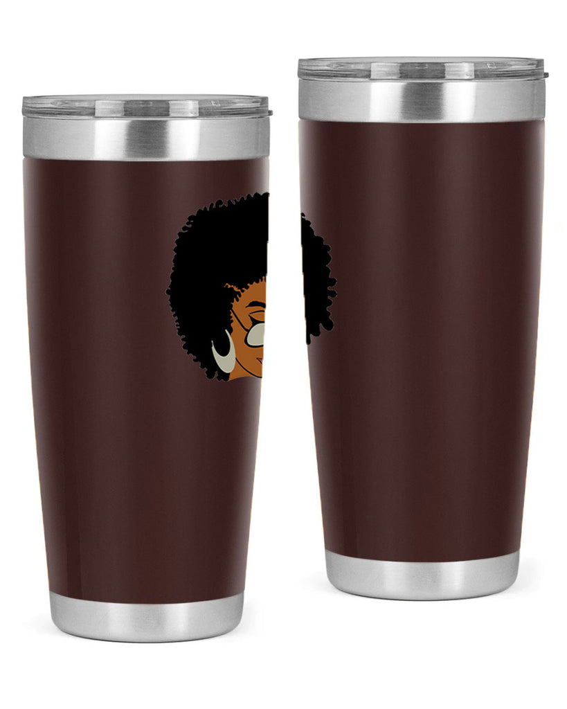 black afro 46#- women-girls- Tumbler