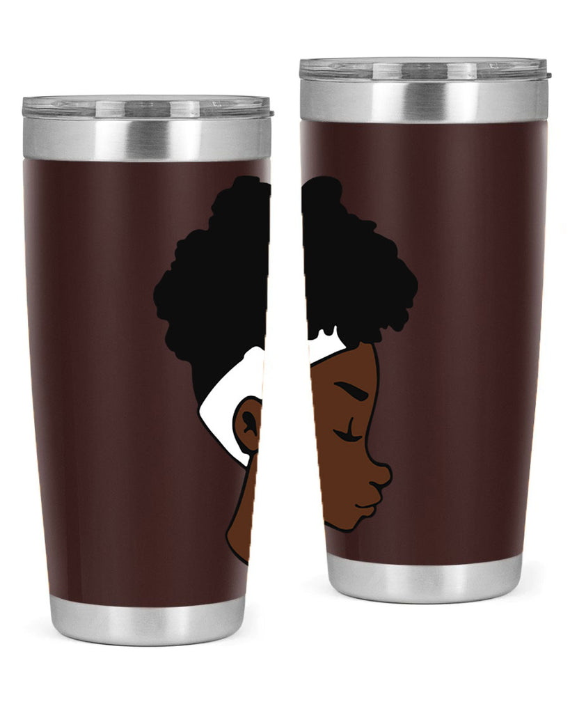 black woman afro 55#- women-girls- Tumbler