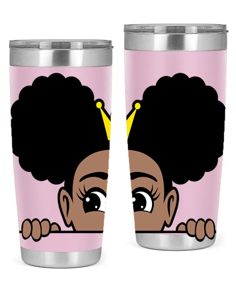 crown afro puffs 51#- women-girls- Tumbler