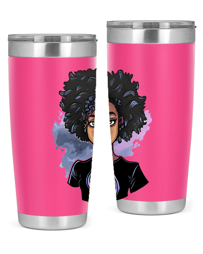 Sparkling Black Girl Design 1#- women-girls- Tumbler