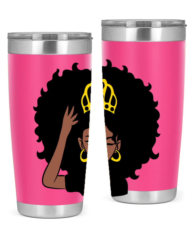 afro queen crown 72#- women-girls- Tumbler