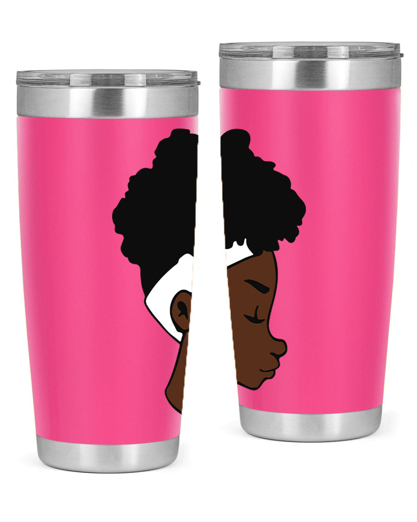 black woman afro 55#- women-girls- Tumbler