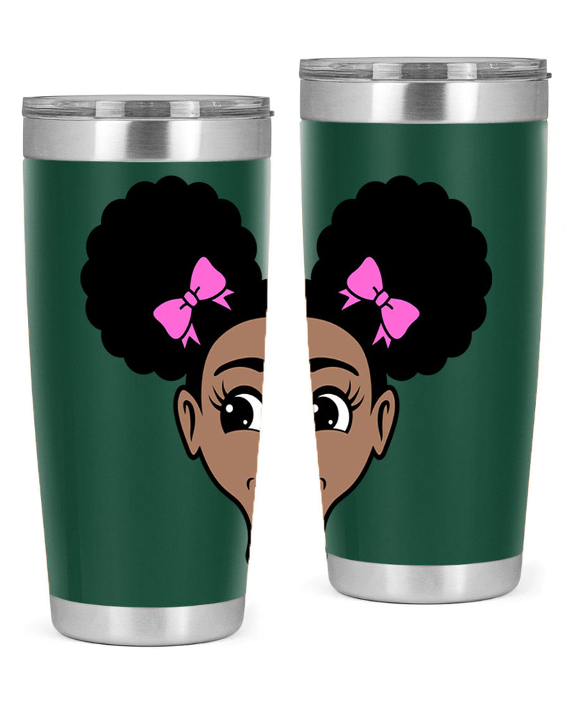 afro puffs girl 74#- women-girls- Tumbler